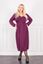 Immagine di PLUS SIZE STRETCH DRESS WITH UNDER BUST CUT OFF